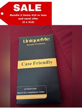 UniqueMe - LGv40 Screen Protector - NEW -2 pk+ 1 free